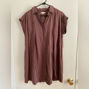 Wishlist Dress Shift Dress Short Mauve Pink Size S/M